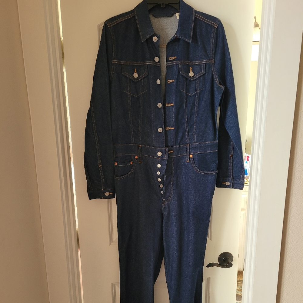 Levi's denim jumpsuit